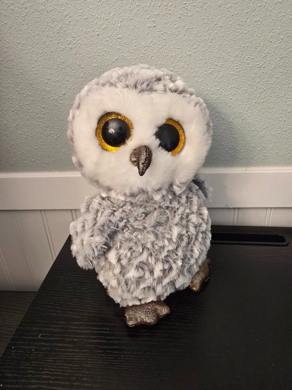 Ty Beanie BoosOwlette the Snowy Owl
